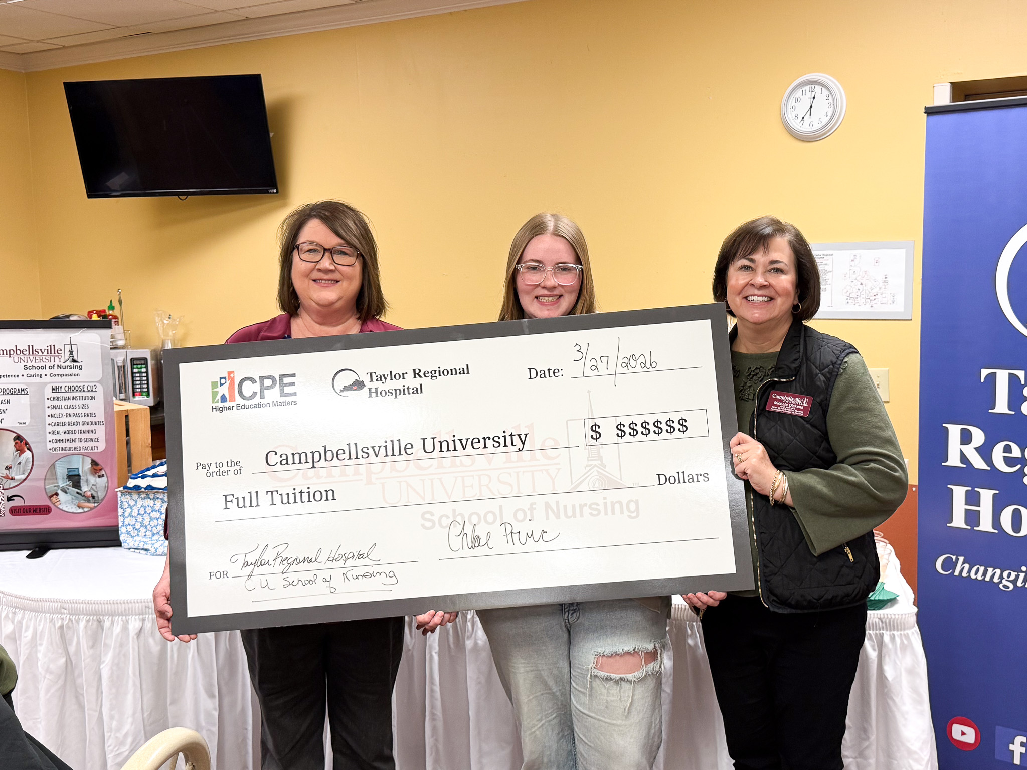 Shannon Davis, Chloe Price, Dr. Michele Dickens