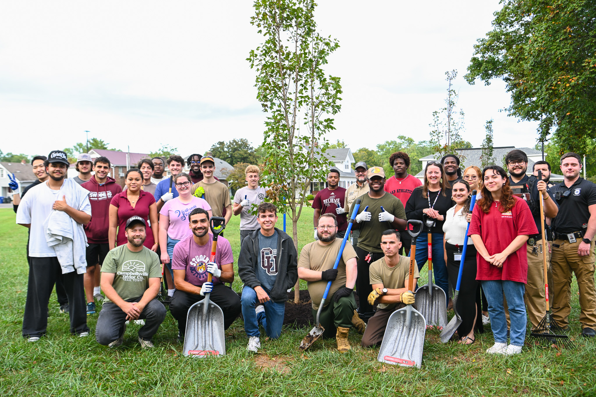Maple Trail Resoration Group Photo