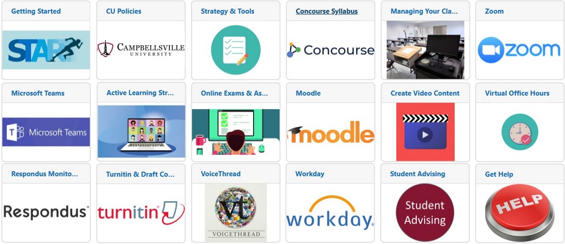 Screenshot of Cheatham Center Faculty Resource Site