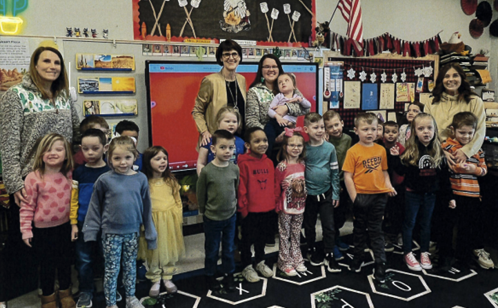 A group of people posing for a photo
