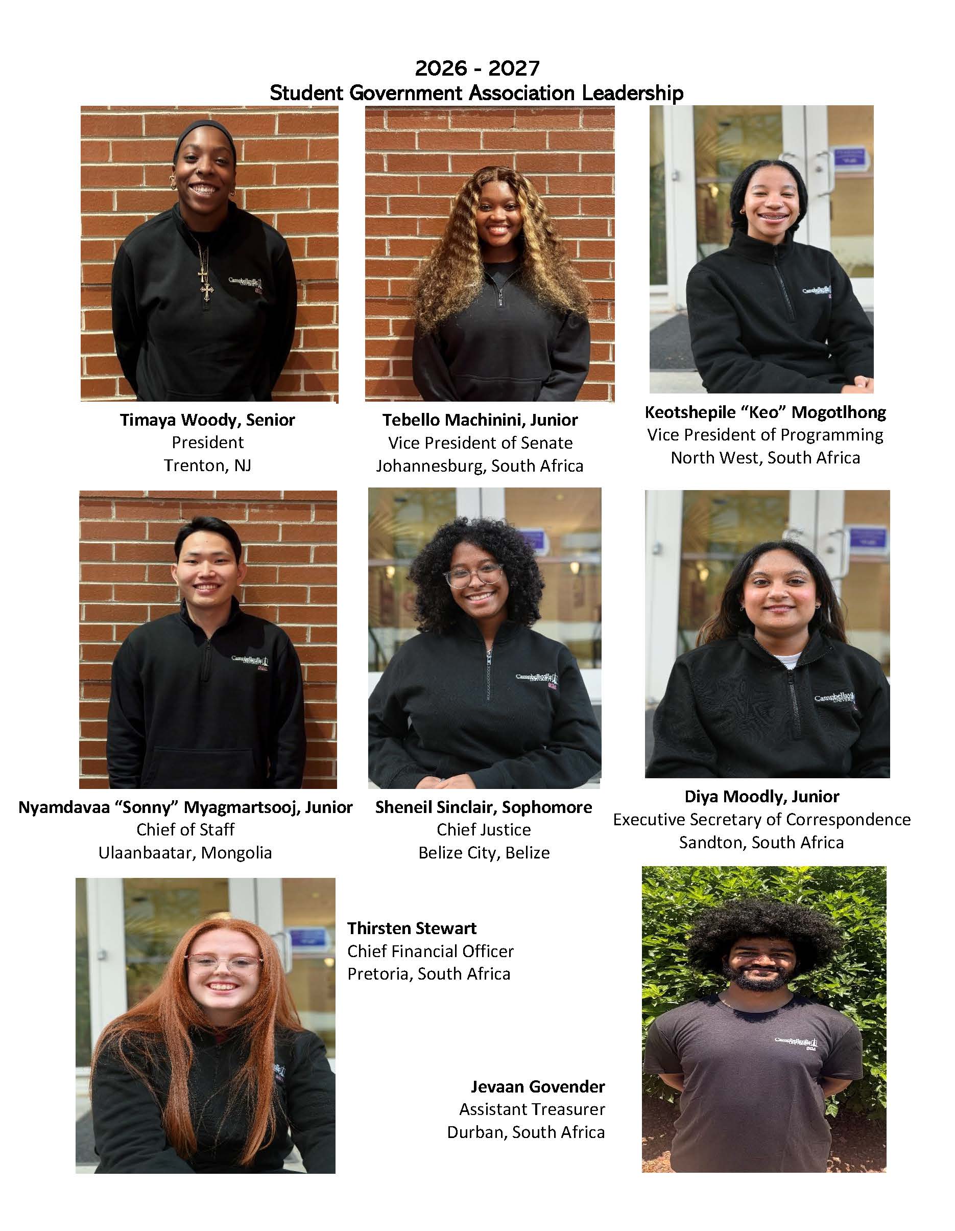 SGA Officers