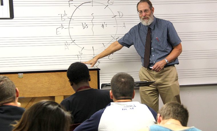 Jim Moore teaching