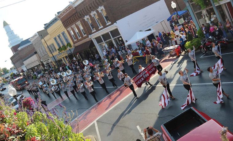 Marching Band on Main Street