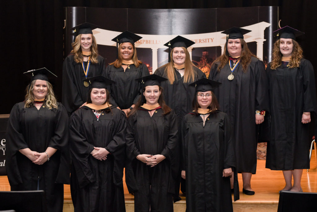 Campbellsville University holds first August pinning ceremony