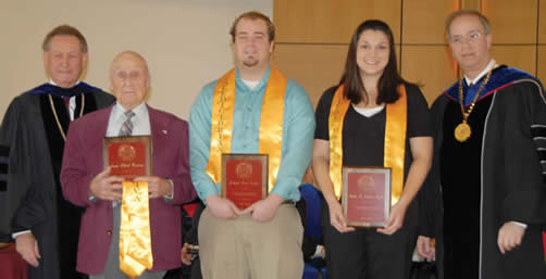 CU Students Honored During Annual Honors and Awards Day Chapel