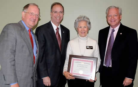 Mary Frances May Honored for 16 Years of Service to Campbellsville University Board of Trustees