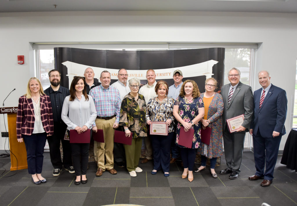 Thirty-sixth Annual Campbellsville University Faculty and Staff Recognition Service 1