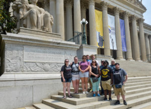 CU Away students visit National Archives, National American History Museu