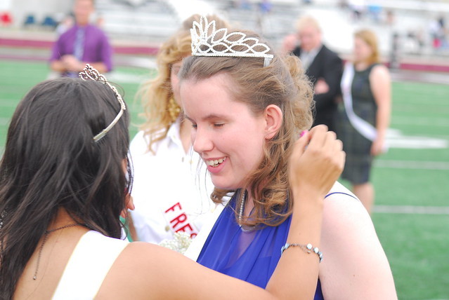 Faith Manion crowned Homecoming Queen