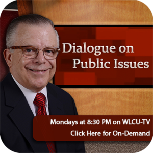 Dialogue on Public Issues on Mondays at 8:30 PM