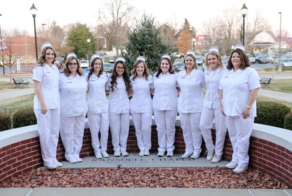 Nine Campbellsville University nursing students pinned at December ceremony