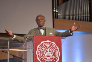 Chapel speaker tells about Dr. Martin Luther King Jr.’s funeral and life after his death