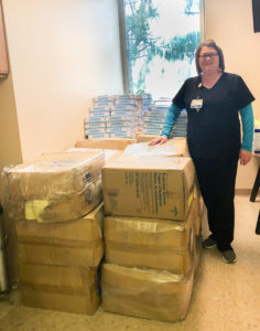 Campbellsville University’s School of Nursing, Tech Center donate medical supplies to Taylor Regional Hospital as classes go online 3