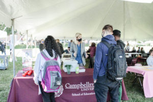 Campbellsville University students explore major options