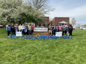 Campbellsville University continues Child Abuse Awareness and Pinwheels for Prevention