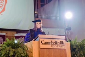 Campbellsville University graduates are told to ‘be kind’ and ‘don’t sit on your dreams’ 8