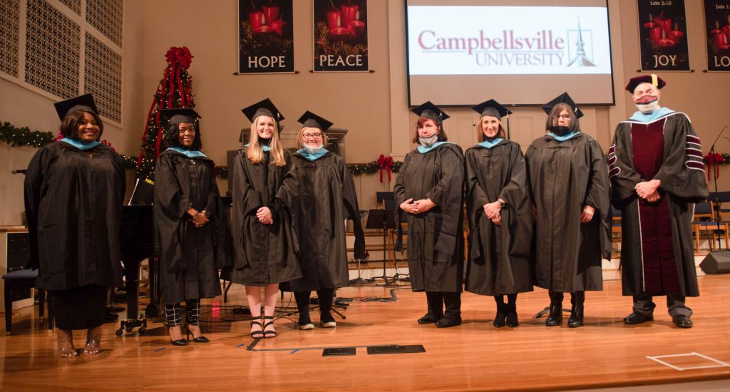 Campbellsville University’s School of Education holds pinning and hooding ceremony