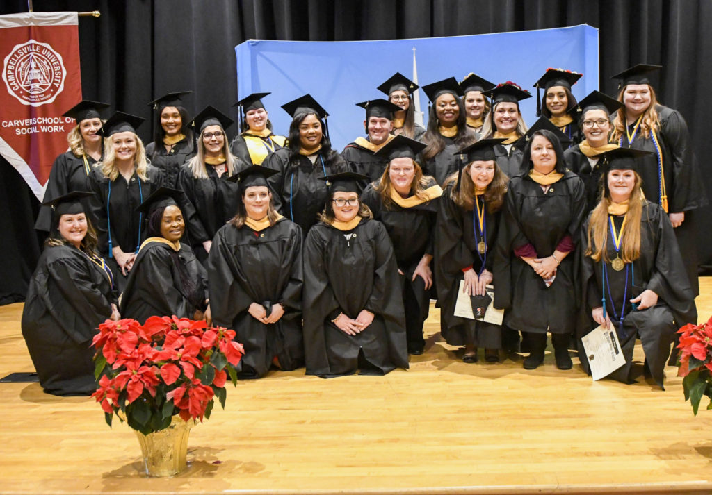 Carver School of Social Work holds pinning/hooding ceremony