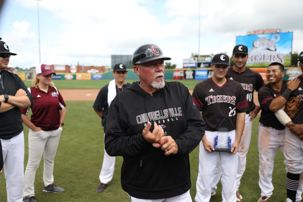 Tigers baseball coach Beauford Sanders honored with Robert E. Smith Achievement Award