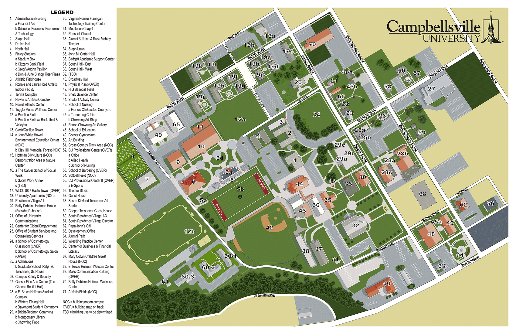 Facilities Directory - Campbellsville University