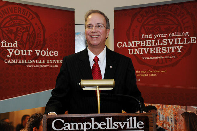 Dr. Michael V. Carter (Campbellsville University Photo by Linda Waggener)