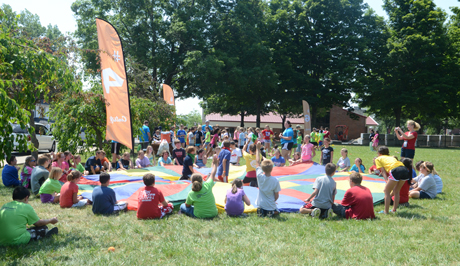 Over 6,000 campers, including eight Centri-Kid camps, will be on  Campbellsville University’s campus this summer. (Campbellsville University Photo by Nara Amarsanaa)