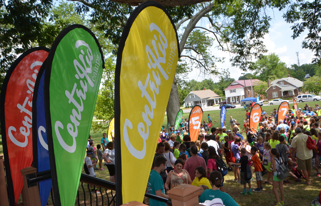 Around 4,500 CentriKid campers were on CU's campus this summer. (Campbellsville University Photo by Bethany Thomaston)