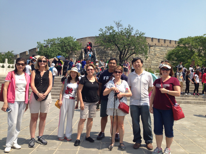 Faculties and staff from School of Education visit China for a mission trip.