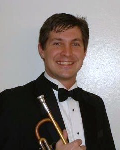  Dr. Reese Land, assistant professor of trumpet and music at Campbellsville University