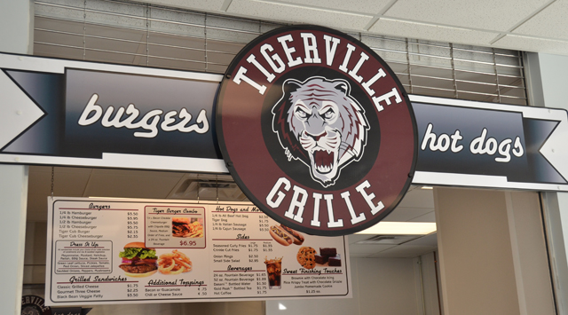 Tigerville Grille Sign