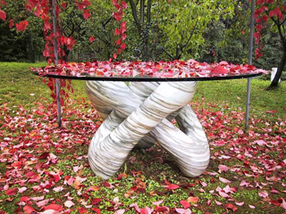 table created by artist