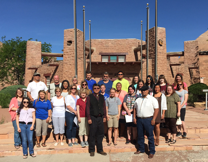 School of Theology and Carver School of Social Work on a mission trip to New Mexico.