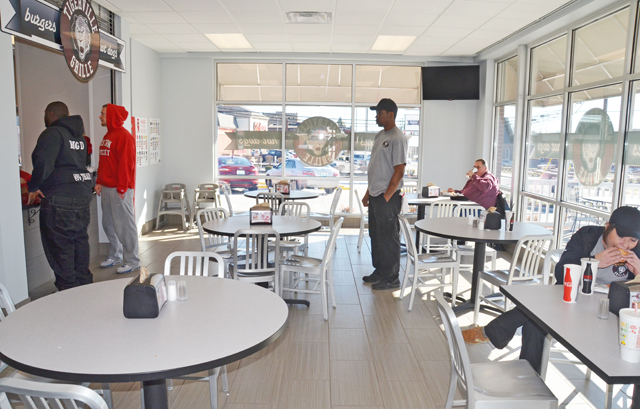 The new Tigerville Grille, located beside Papa John's Pizza on North Columbia Avenue, will open Friday, Dec. 13 at 11 a.m. It will remain open until 8 p.m. every day. Hamburgers, hot dogs, grilled cheese, fries, etc., will be offered. You can get over 100 flavors of Coca-Cola products; one of the  only machines across southern Kentucky. (Campbellsville University Photos by Drew Tucker)