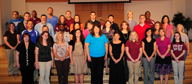 New staff recognized at Campbellsville University’s Staff Workshop