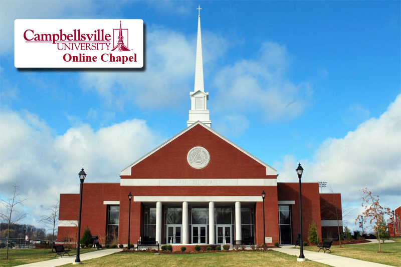 Campbellsville University has begun an online chapel experience for students. It is the first of its kind in the online educational world.
