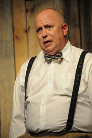   Rob Collins, who played Burl Sanders in last  year's production of 'Smoke on the Mountain' is returning to 'Smoke on the Mountain Home- coming Oct. 21-24. (Campbellsville University Photo by Andre Tomaz)