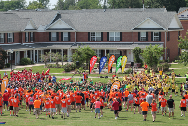 Centri-Kid camps were among the 7,000 campers on Campbellsville University's campus last  summer. (Campbellsville University Photo by Bethany Thomaston)